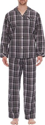 Residence 2-Piece Relaxed Fit Plaid Pajama Set-AA