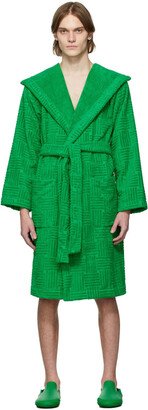 Green Intreccio Bath Robe