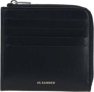 Logo Stamp Zip-Up Card Holder