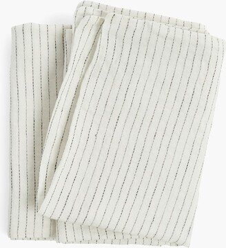 DWR Sham Pair - Linen, Stripe