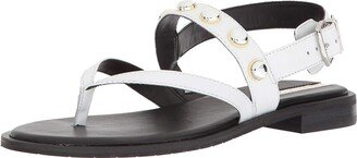 Women's Tama Stud Flat Thong Sandal with Backstrap