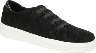 Original Comfort by Dearfoams Sport Foam Elastic Lace Sneaker (Black) Women's Shoes