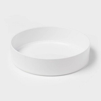 90oz Plastic Stella Serving Bowl White