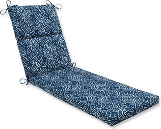 Pillow Perfect Merida Indigo Chaise Lounge Cushion