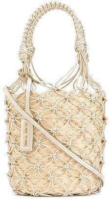 Woven Bucket Bag-AA