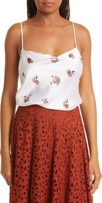 Floral Silk Camisole