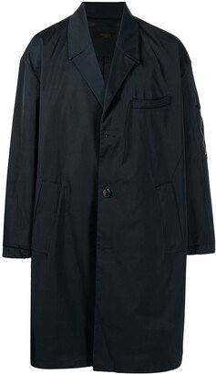 Technical Drop oversized coat