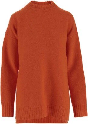 Crewneck Knitted Jumper-AT