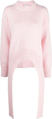 Crew-Neck Wool-Cashmere Blend Jumper-AB