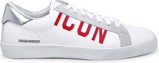 Icon Print Low-Top Sneakers