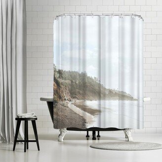 71 x 74 Shower Curtain, Ecola State Park Oregon by Luke Gram