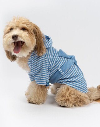 SILVER PAW Rubert Stripe Dog Robe