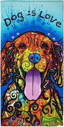 Dawhud Direct Colorful Dog Beach Towel