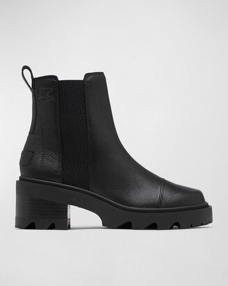 Joan Now Leather Chelsea Ankle Boots-AA
