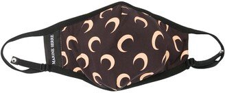 Crescent Print Face Mask