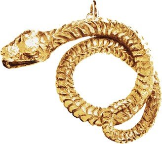 Lovard Gold Snake Clip-On Charm