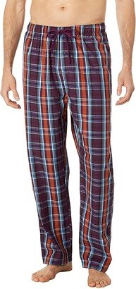 Woven Sleep Pants (Multi Plaid) Men's Pajama