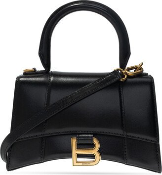 ‘Hourglass XS’ Shoulder Bag - Black-AA