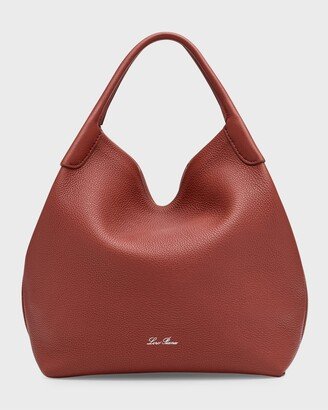 Large Bale Fine-Grain Leather Bag