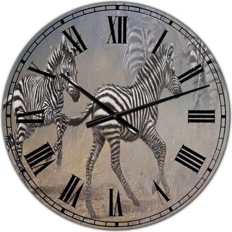 Designart Michael Jackson 07 Oversized Cottage Wall Clock - 36