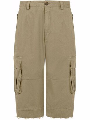 Cropped Cargo Pants