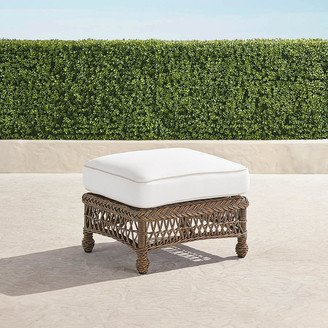 Hampton Ottoman in Driftwood Finish