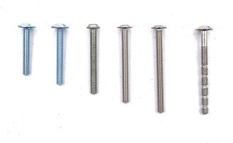 Metric Bolts, Machine Head Philips Screws For Cabinet Knobs, Drawer Pulls - 5