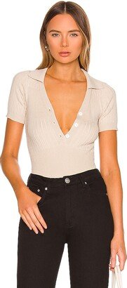 Andja Button Down Bodysuit