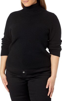 Women's Shaker Rib Turtleneck-AA