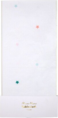 Rainbow Star Paper Tablecloth (Pack of 1)