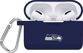 NFL Seattle Seahawks Apple AirPods Pro Compatible Silicone Battery Case Cover - Blue