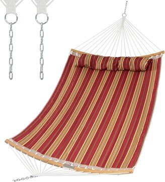 Outdoor Hammock with Detachable Pillow