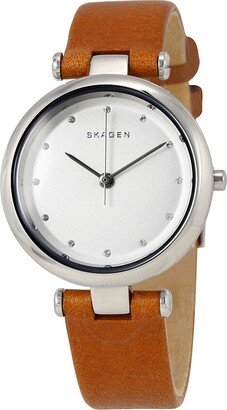 Women's Classic White Dial Watch