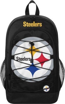 Foco Pittsburgh Steelers Big Logo Bungee Backpack