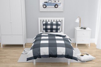 BARRETT BUFFALO CHECK NAVY Comforter