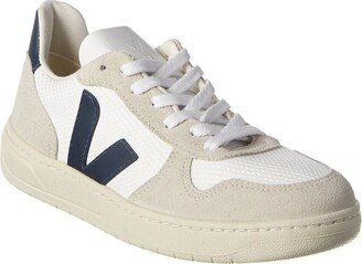 V-10 Suede-Trim Sneaker