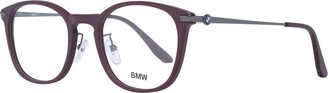 BMW Burgundy Unisex Optical Frames