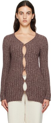 Burgundy Loulou Cardigan