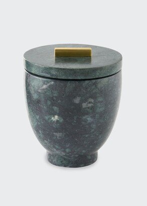 Esmeralda Marble Cotton Jar