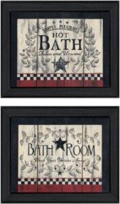 Hot Bath 2 Piece Vignette By Linda Spivey Collection Collection