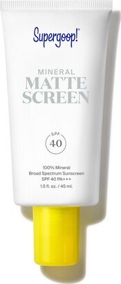 Supergoop Mineral Mattescreen SPF 40