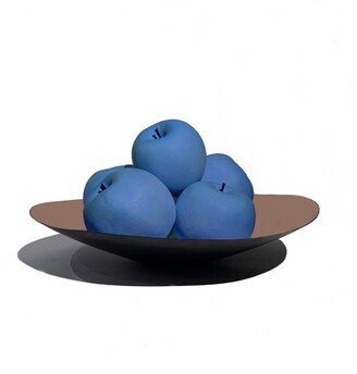 Studio Story Ornamental Concrete Apple Set Baby Blue