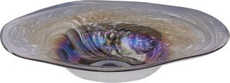 Svirla Blown Glass Bowl-AA