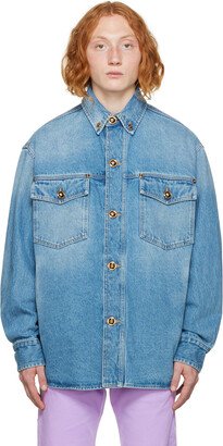 Blue Medusa Denim Jacket