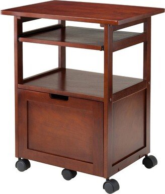 Piper Printer Stand Walnut