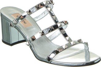 Rockstud Caged 60 Leather Sandal