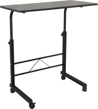 Removable P2 15MM Chipboard & Steel Side Table Black