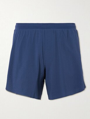 Fast and Free 6 Straight-Leg Stretch Recycled-Jersey Running Shorts