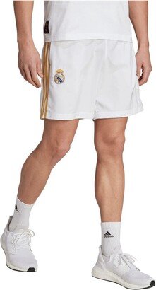 Men's White Real Madrid Dna Shorts