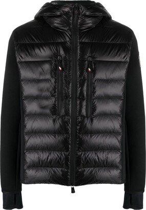 Après-Ski knit-sleeves puffer jacket